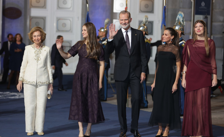 El Rei es despedeix i dóna pas a Leonor als Premis Princesa d'Astúries: “Em correspon cedir-li ja aquest espai”