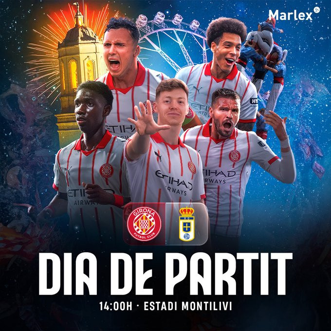 Girona i Oviedo, al límit: el duel decisiu al Montilivi per sortir del descens aquest dissabte