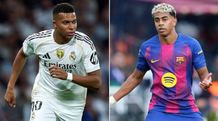 Lamine Yamal i Mbappé lideren un Clàssic decisiu al Bernabéu