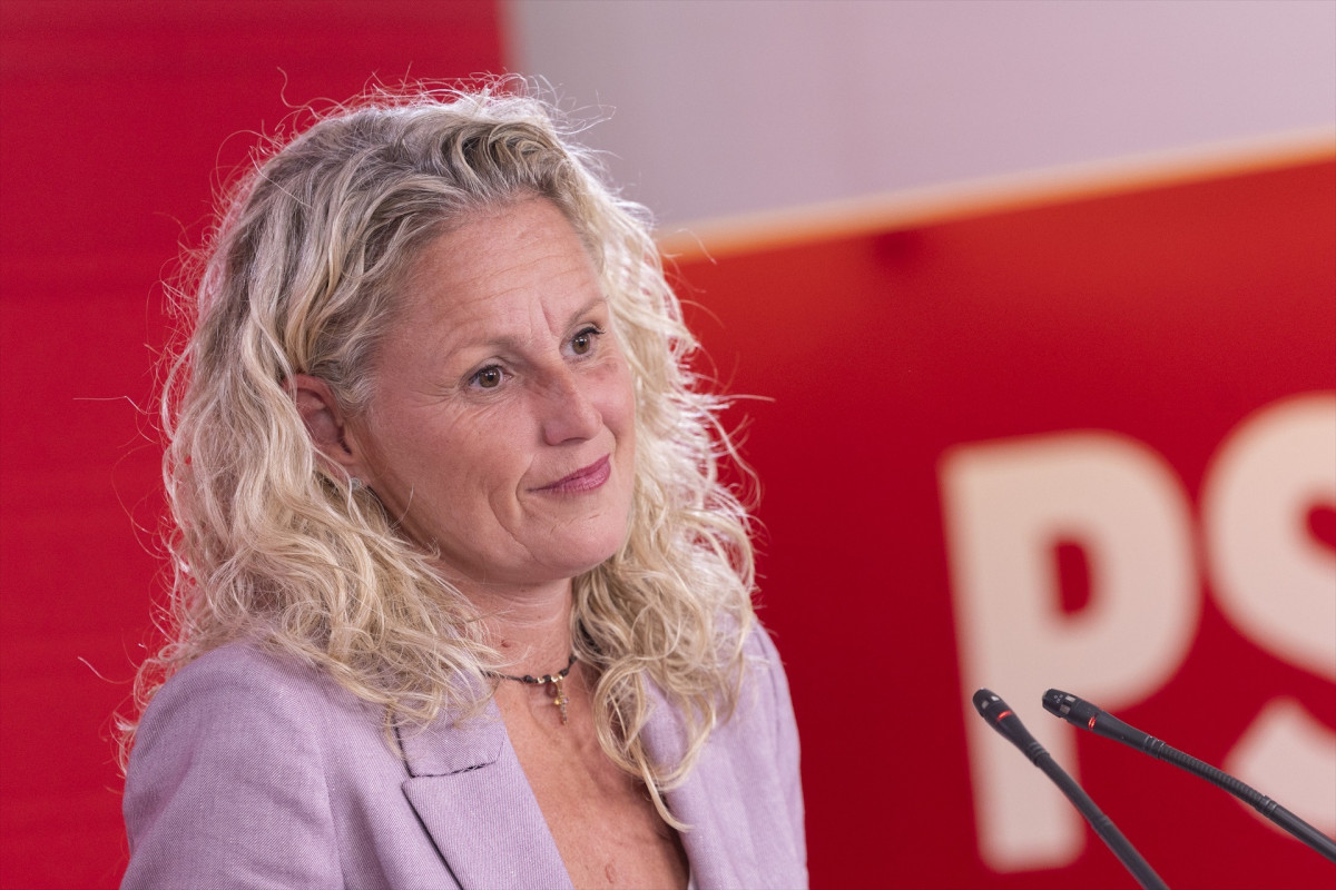EuropaPress 6973911 portavoz psoe montse minguez rueda prensa ferraz