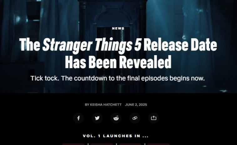 Compte enrere de Stranger  Things : Netflix projectarà la seva Gran Final