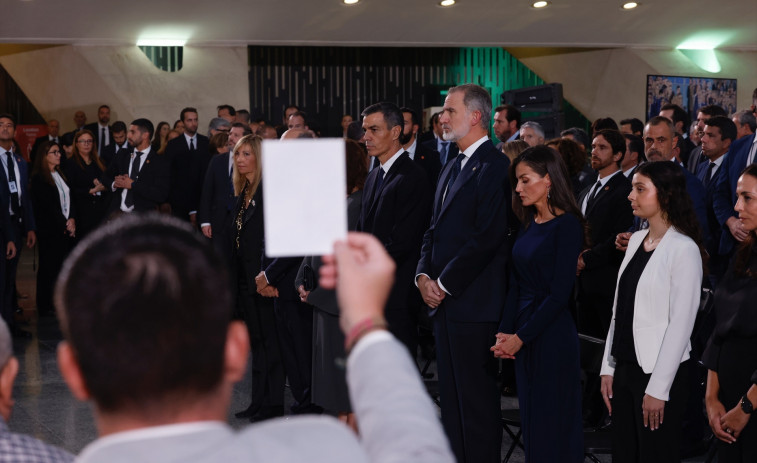 Toc d'atenció del Rei als polítics al funeral de la DANA: 