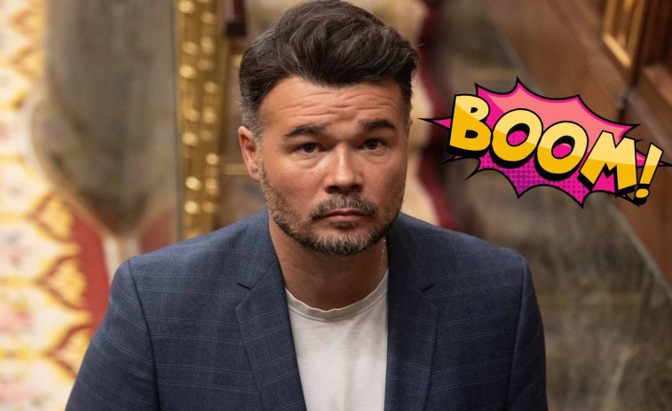 VÍDEO | Rufián fa màgia una altra vegada: així ha destrossat al Rei Emèrit