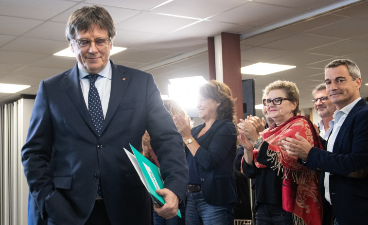 Puigdemont aplaudeix la decisió de la militància de Junts: 