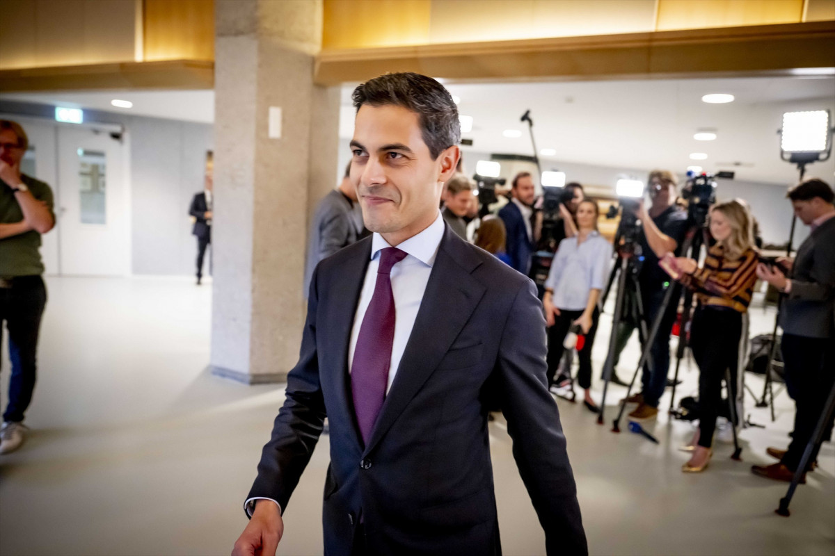 EuropaPress 7069325 31 october 2025 netherlands the hague leader of the democrats 66 party d66