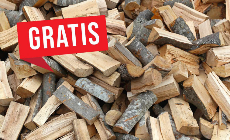 Un poble de Lleida reparteix més de 15.000 quilos de llenya gratis