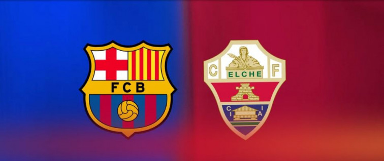 El Barça s’encomana a l’Estadi Olímpic per a retrobar-se amb la victòria davant un Elx sense complexos