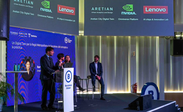 NVIDIA i Lenovo aposten pel Metropolitan Digital Twin de Aretian impulsat per Barcelona Global