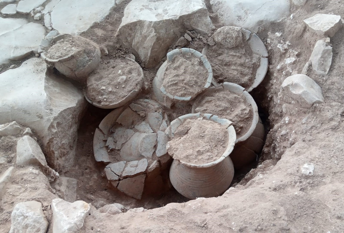 EuropaPress 4962230 hallan tumba incineracion epoca romana necropolis vilanera girona