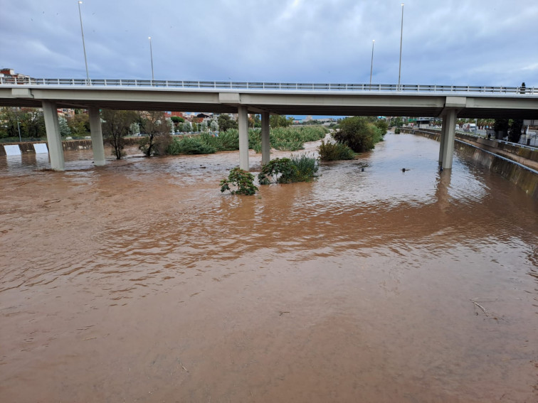 Alerta per l'augment del cabal dels rius a Catalunya després de la intensitat de les pluges