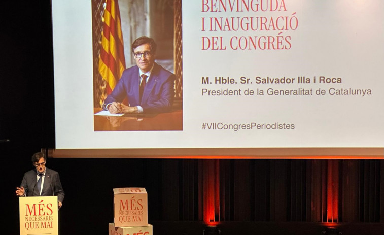 Salvador Illa anuncia la creació d'una llei per a assegurar l'estabilitat de la ACN