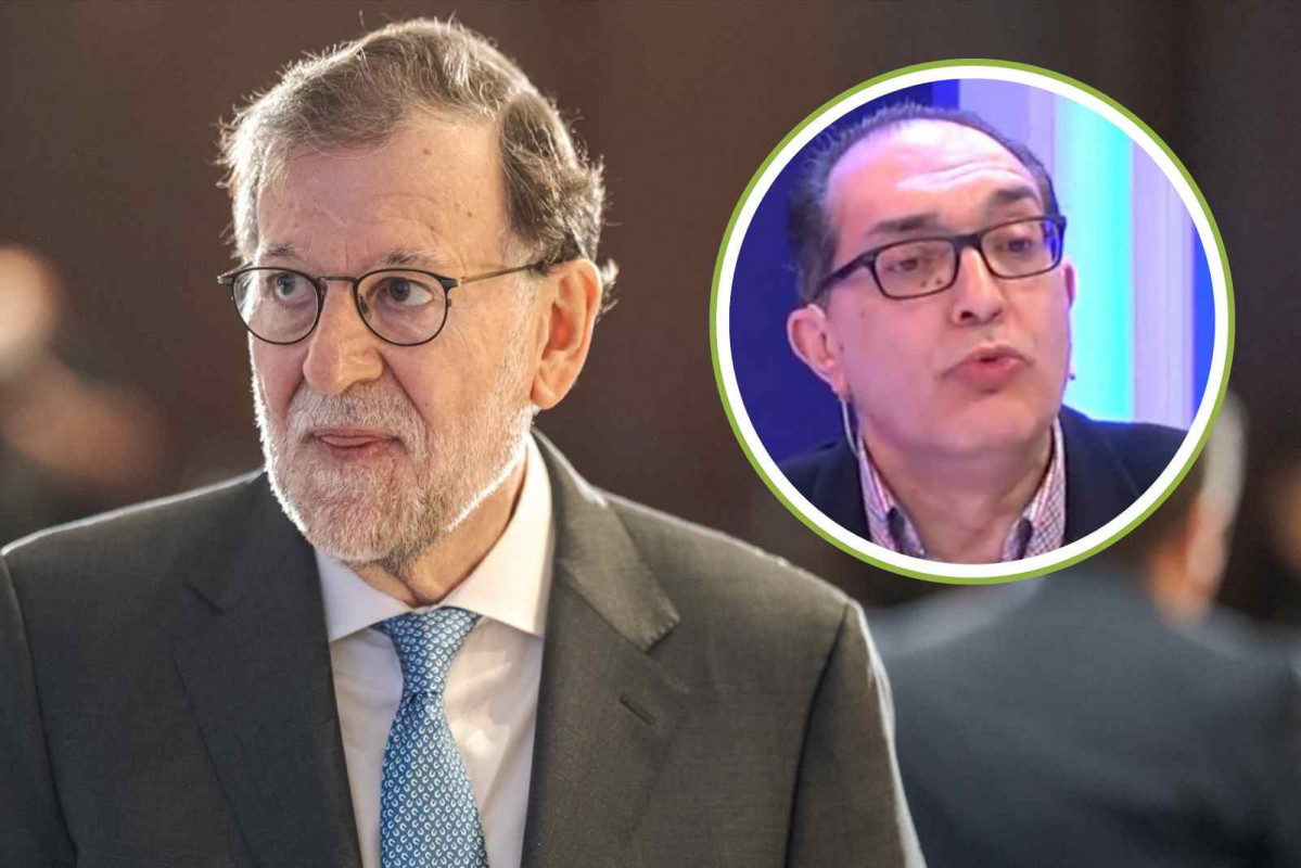 Mariano Rajoy y José Miguel Villaroya