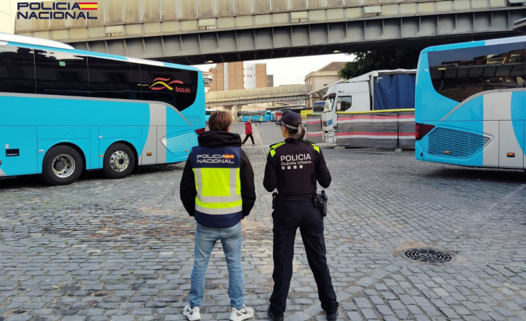 La Policia Nacional deté a 2 multirreincidentes en l'estació Barcelona Nord en intentar robar