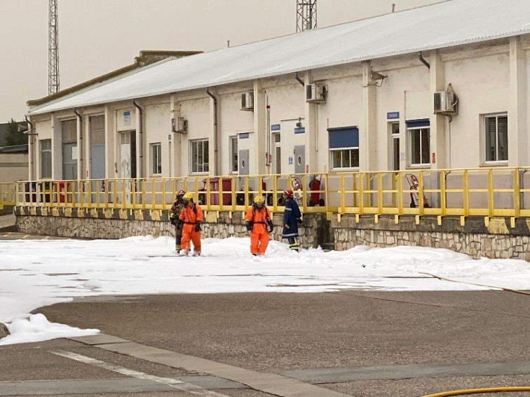 Un simulacre industrial analitza l'eficàcia dels protocols enfront d'emergències químiques