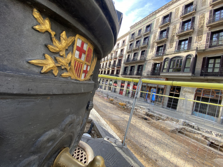 VÍDEO | Així és el tresor històric de les obres de la Rambla: la troballa que condiciona l'avanç al tram central