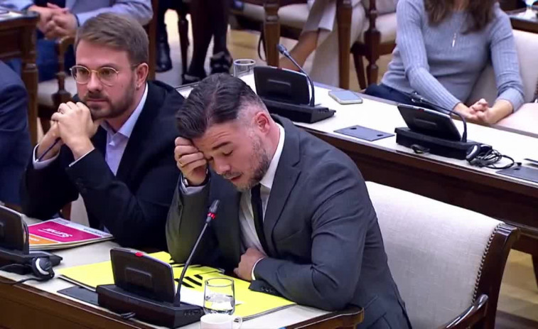 Gabriel Rufián desmenteix a Mazón en plena compareixença per la DANA en el Congrés