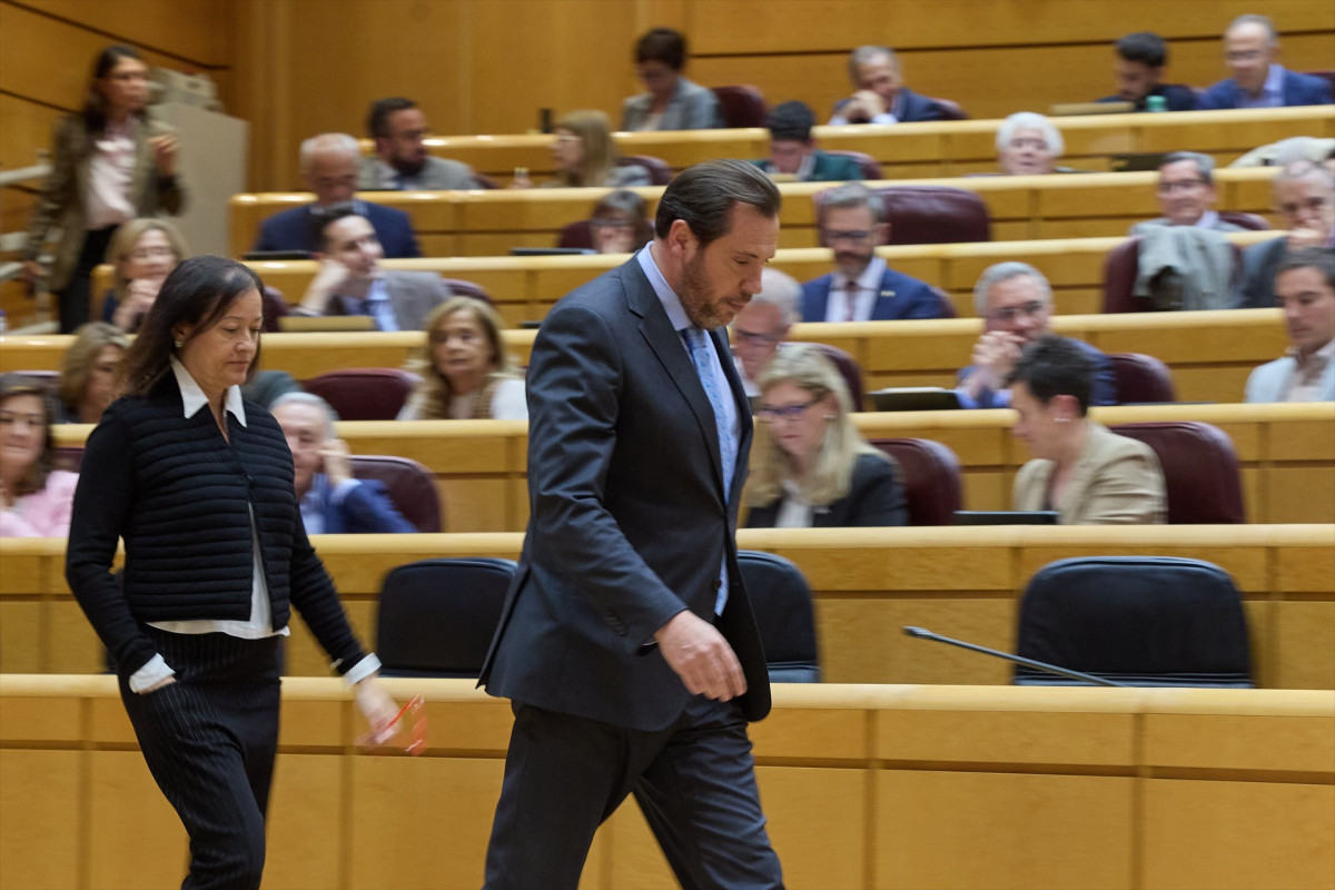 EuropaPress 5944389 ministro transportes movilidad sostenible oscar puente llegada sesion