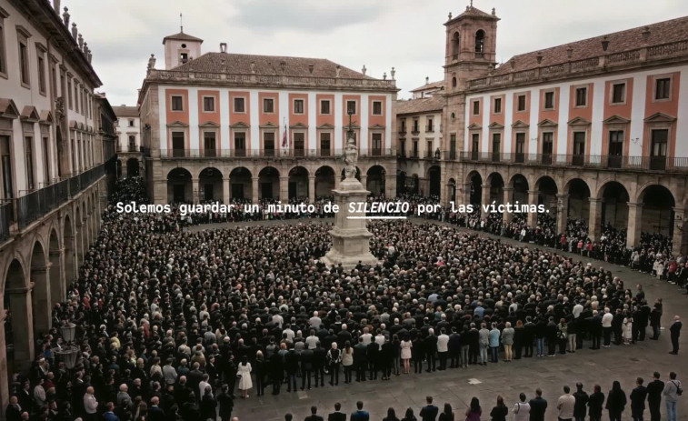 Vídeo | El silenci perpetua l'abús: la Fundació Vicki Bernadet desafia el tradicional minut de silenci