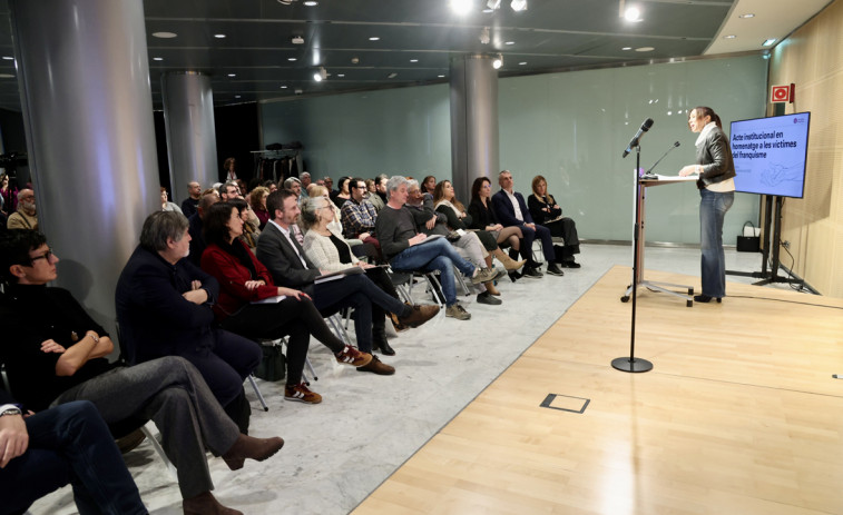 La Diputació de Barcelona homenatja les víctimes del franquisme: 