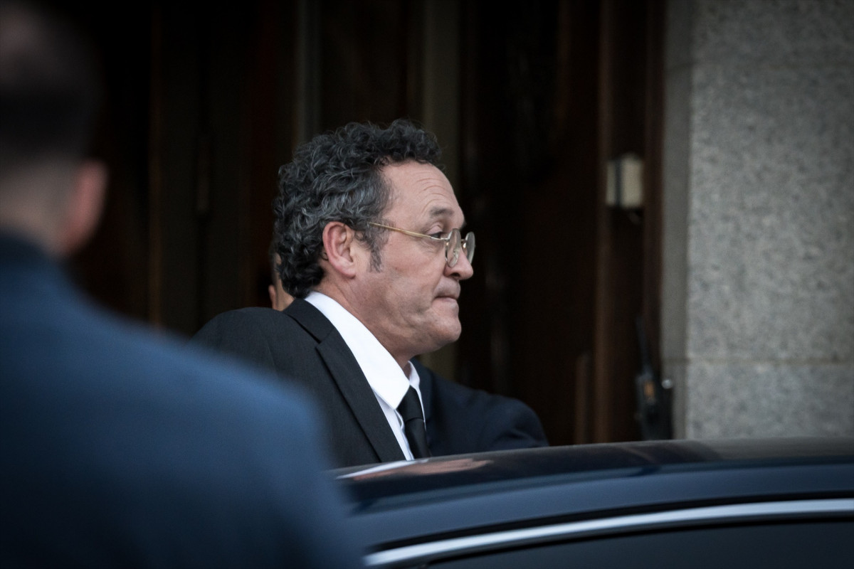 EuropaPress 7097005 fiscal general estado alvaro garcia ortiz salida tribunal supremo 12