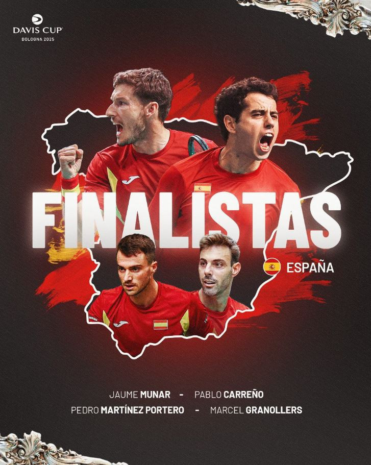 Espanya assegura la plaça en la final de la Copa Davis després del triomf decisiu en dobles