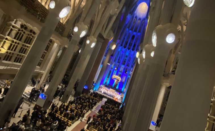 VÍDEO | El concert en la Sagrada Família que uneix 1000 anys de Montserrat