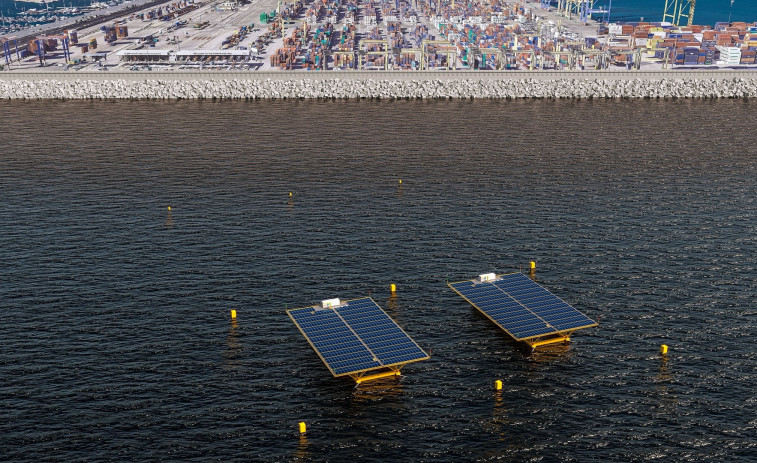 Naturgy impulsa un projecte pioner a Espanya de fotovoltaica flotant en mar oberta