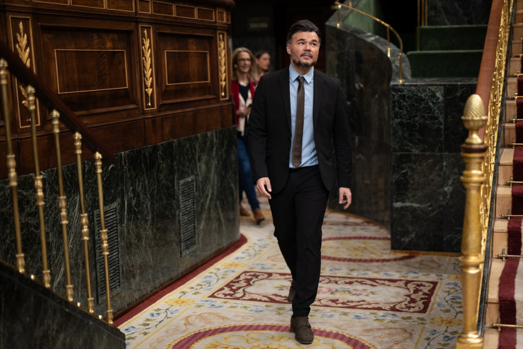 Rufián, sobre l'ingrés a la presó de Ábalos: 