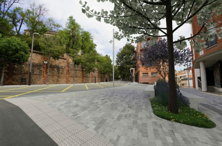 L'Ajuntament impulsa la renovació de la plaça de Flandes per a crear més espai verd i per als vianants