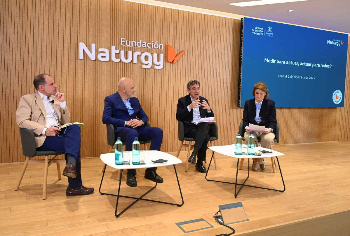 Desde izq, Jaume Cases, Efraim Centeno, Angel Fernández y Ester Sevilla