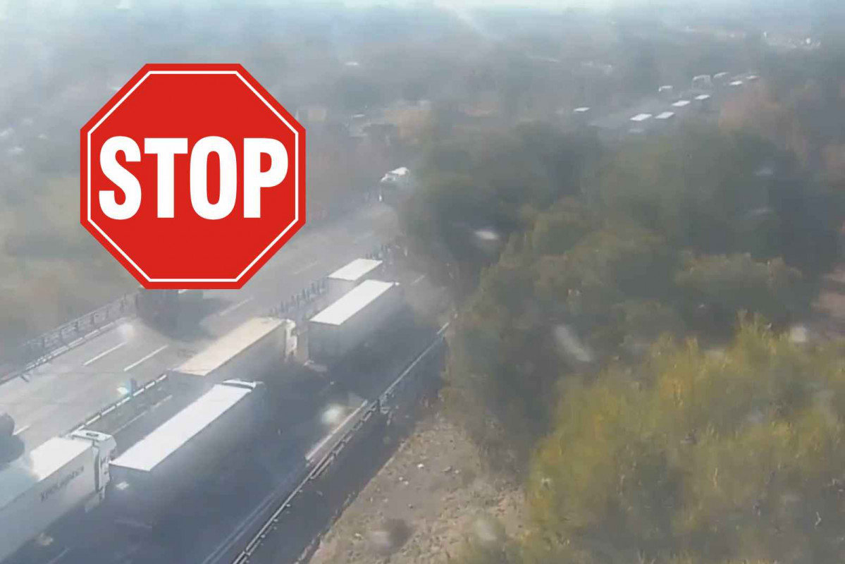 Retenciones en la AP 7 en Gelida   TRÀNSIT