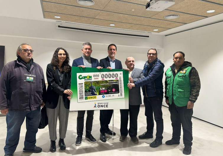 El cupó de l'ONCE del 10 de desembre celebrarà el centeneri de l'Hospitalet