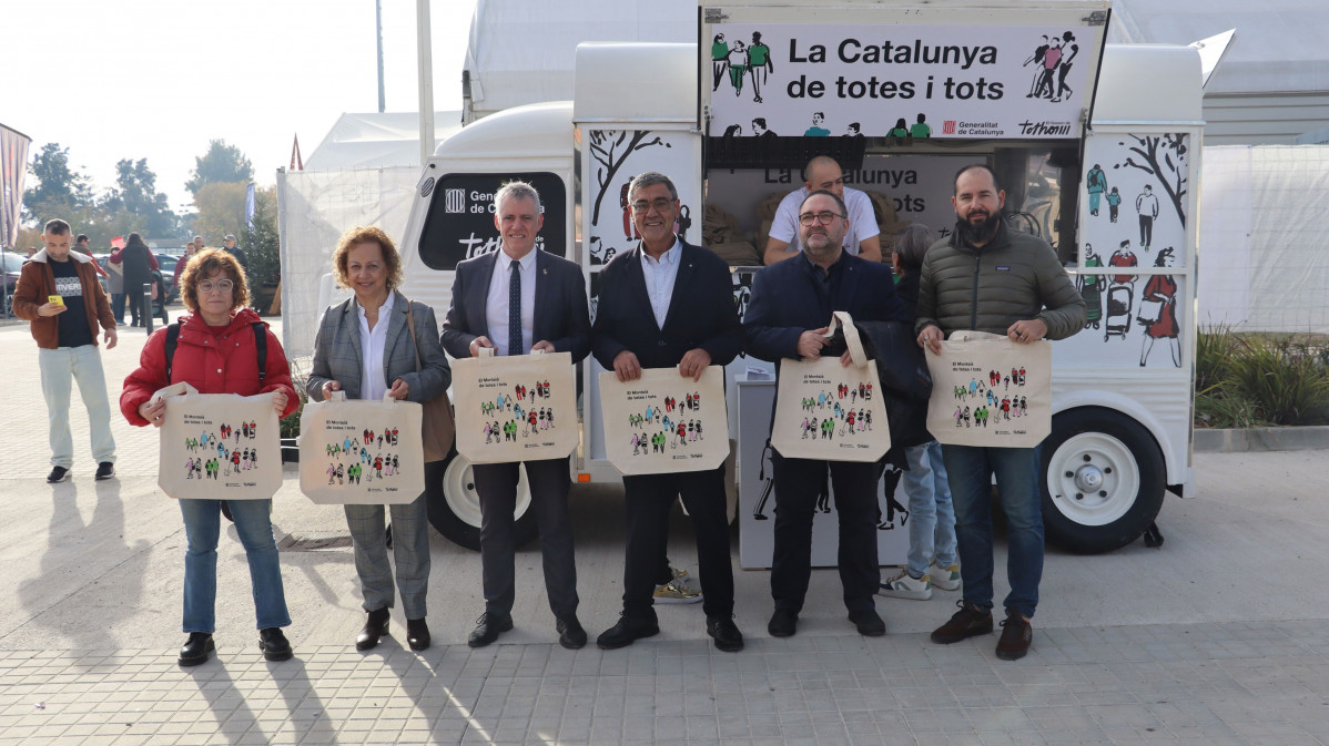 La parada del Govern en la Fira de Mostres de Amposta (Tarragona)