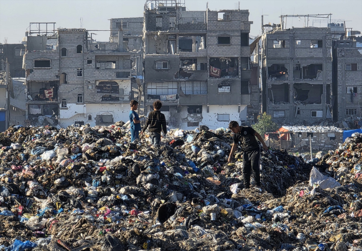 EuropaPress 7156737 december 2025 khan yunis gaza strip palestinian territory palestinians