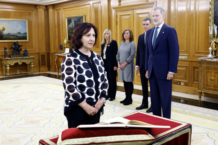 Teresa Peramato Martín promet el seu càrrec com a Fiscal General de l’Estat davant del Rei