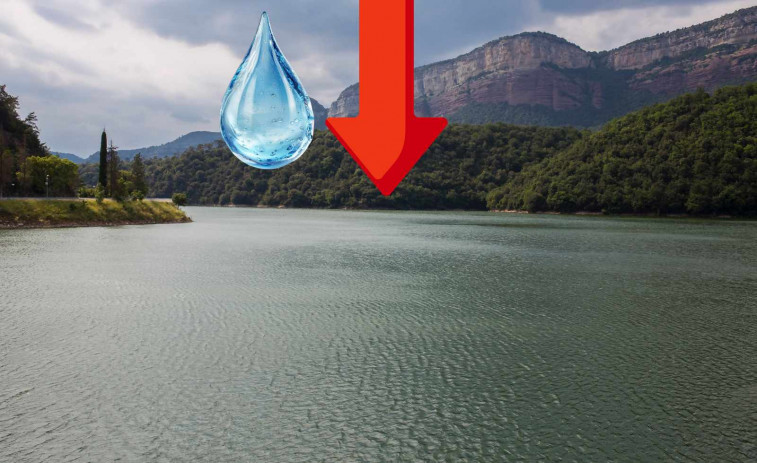 Alerta hídrica a Catalunya: els embassaments perden aigua i baixen al 70,4% de la seva capacitat
