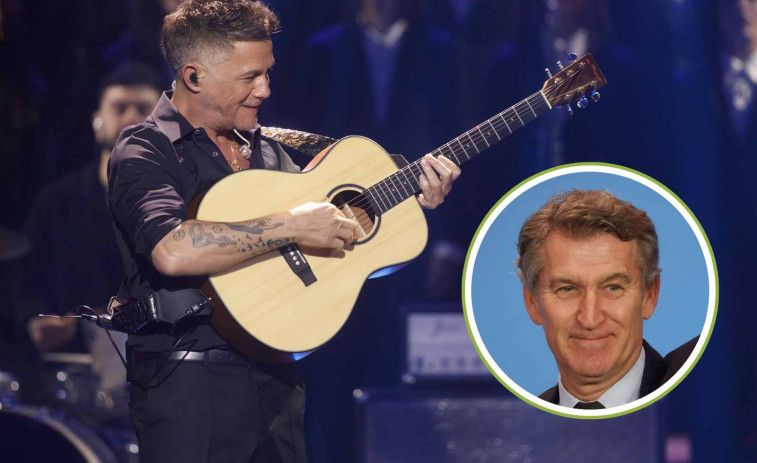 Alejandro Sanz humilia a Feijóo amb una frase viral després de dir que 