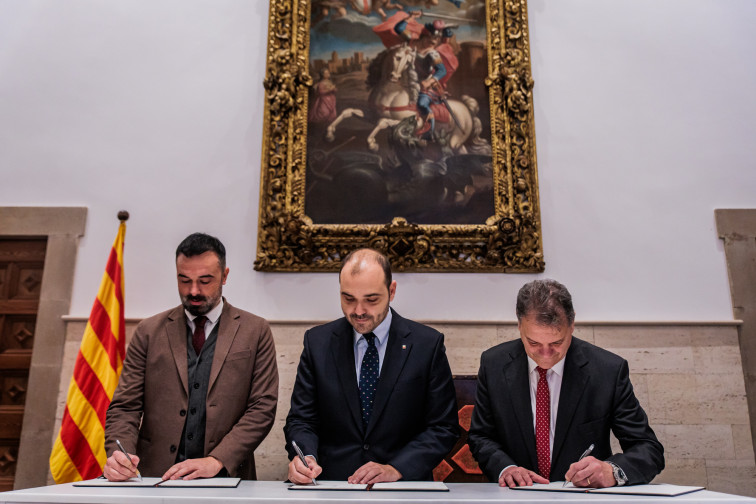 El Govern i Alcanar signen l'acord per a les obres hidràuliques que evitaran inundacions