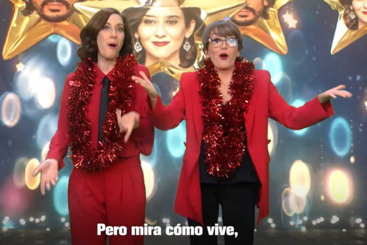 VÍDEO | La nadala viral d'Ayuso i el seu nòvio: 