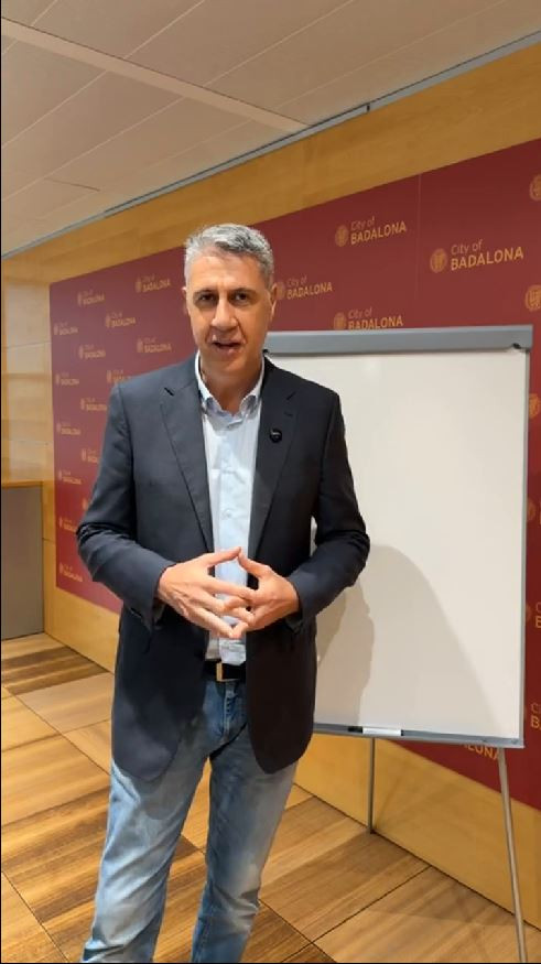 Vídeo: Albiol explica en Instagram els límits municipals davant la situació de l'edifici B9