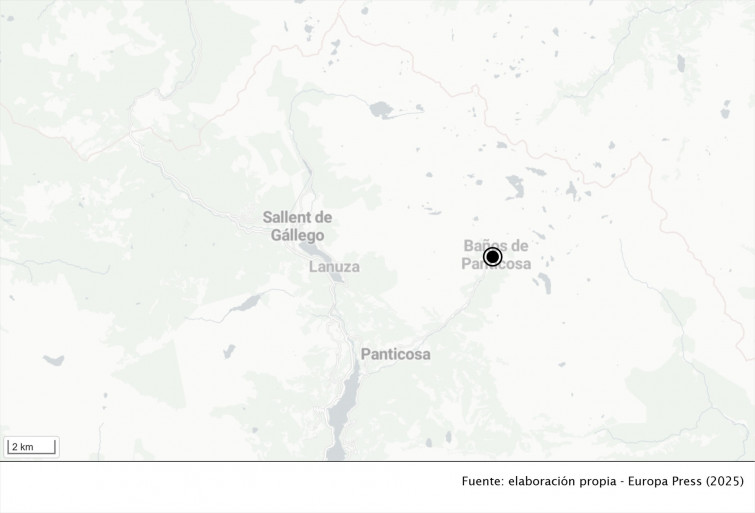 Moren dues persones i una altra resulta ferida greu per una allau de neu a un balenari d'Osca