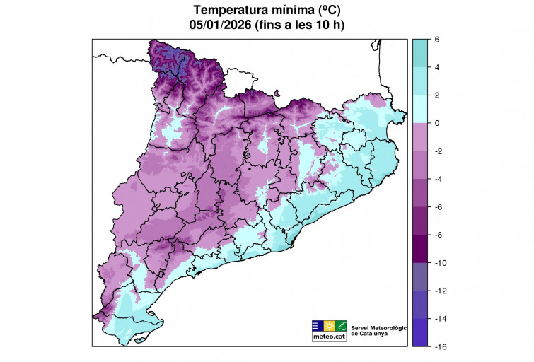 La cavalcada més freda en anys: Barcelona, en avís per fred intens