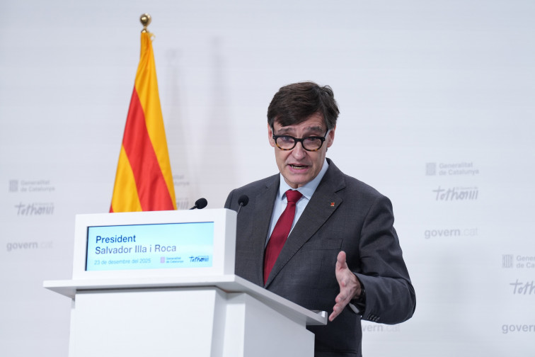 El President Illa és traslladat a planta de l'hospital de Vall d'Hebron