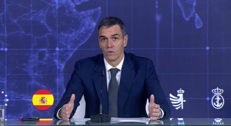 Pedro Sánchez respon a les preguntes sobre les tragèdies d'Adamuz i Gelida