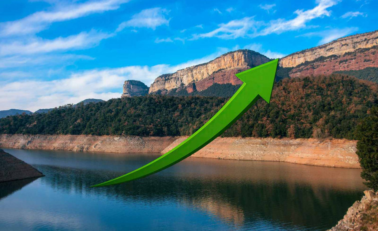 Crescuda històrica: els embassaments de Catalunya pugen al 85% i deixen enrere mesos de sequera