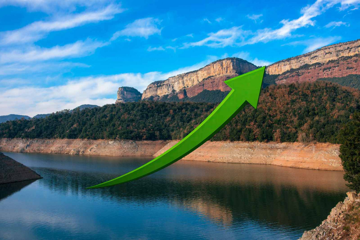 Embalse de Sau, crecida   CANVA