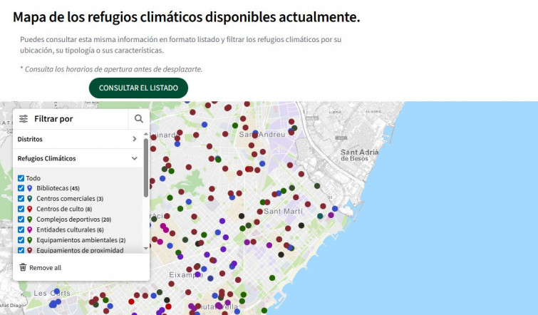 Escapar del fred: Barcelona amplia la seva xarxa a més de 300 refugis climàtics