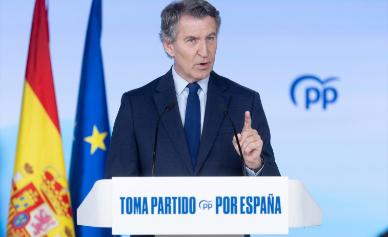 Feijóo assenyala a Junqueras com el “nou ministre d'Hisenda” de Sánchez i denúncia un finançament impossible