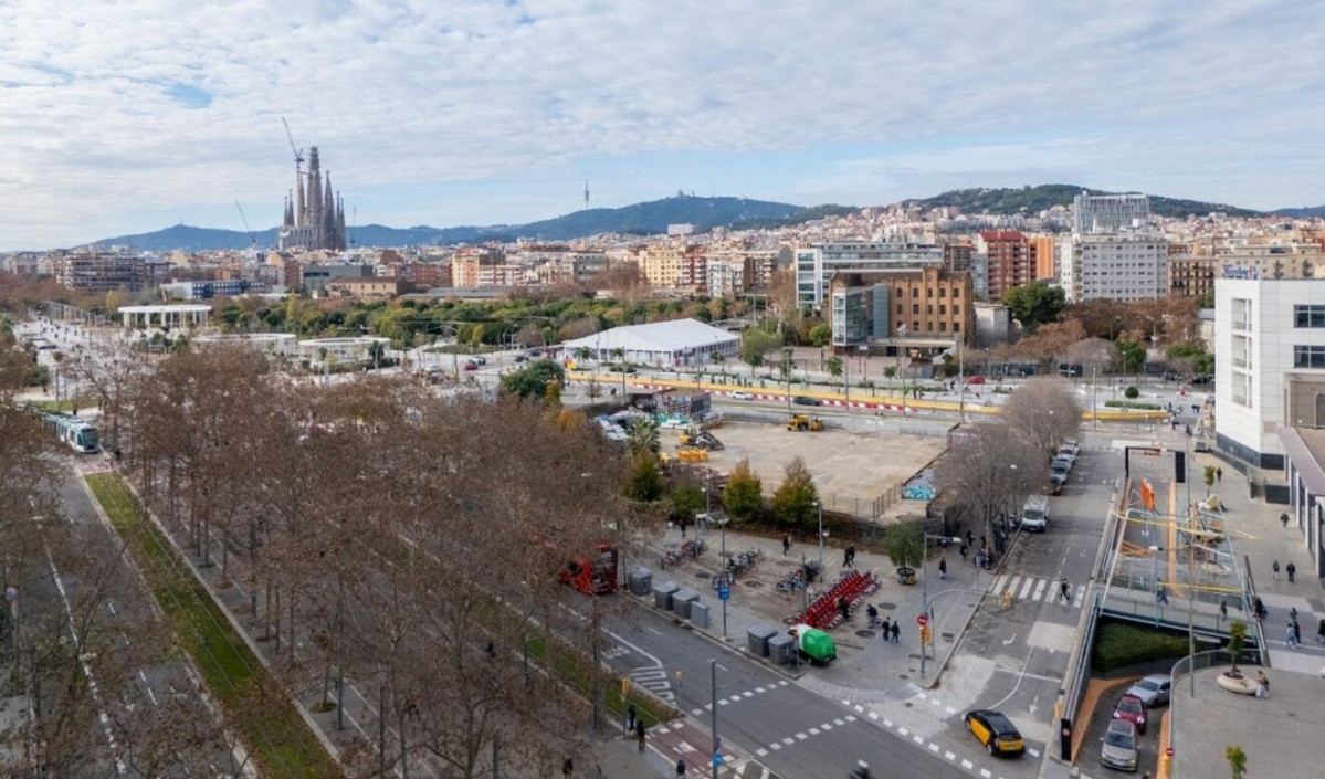 EuropaPress 7204347 imagen aerea placa les glories barcelona