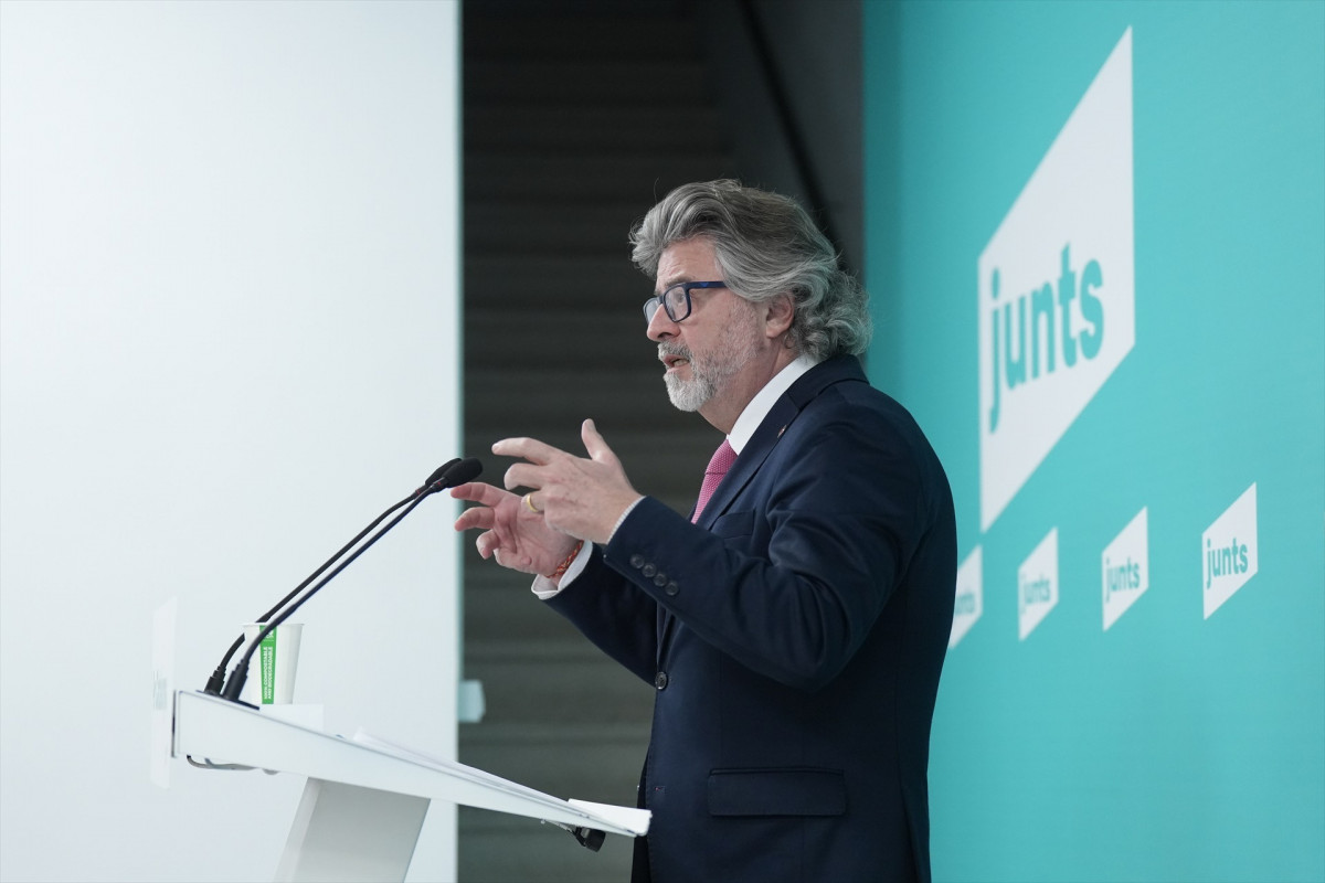 EuropaPress 7206116 vicepresidente junts antoni castella rueda prensa enero 2026 barcelona